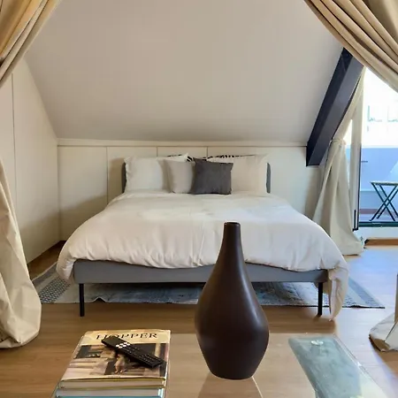 Appartement Bright Stylish Duplex With A Private Roof Terrace *